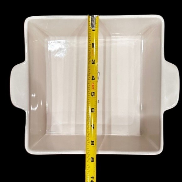 Rae Dunn Sketch BEAT Whisk Square Baking Dish - Picture 5 of 14